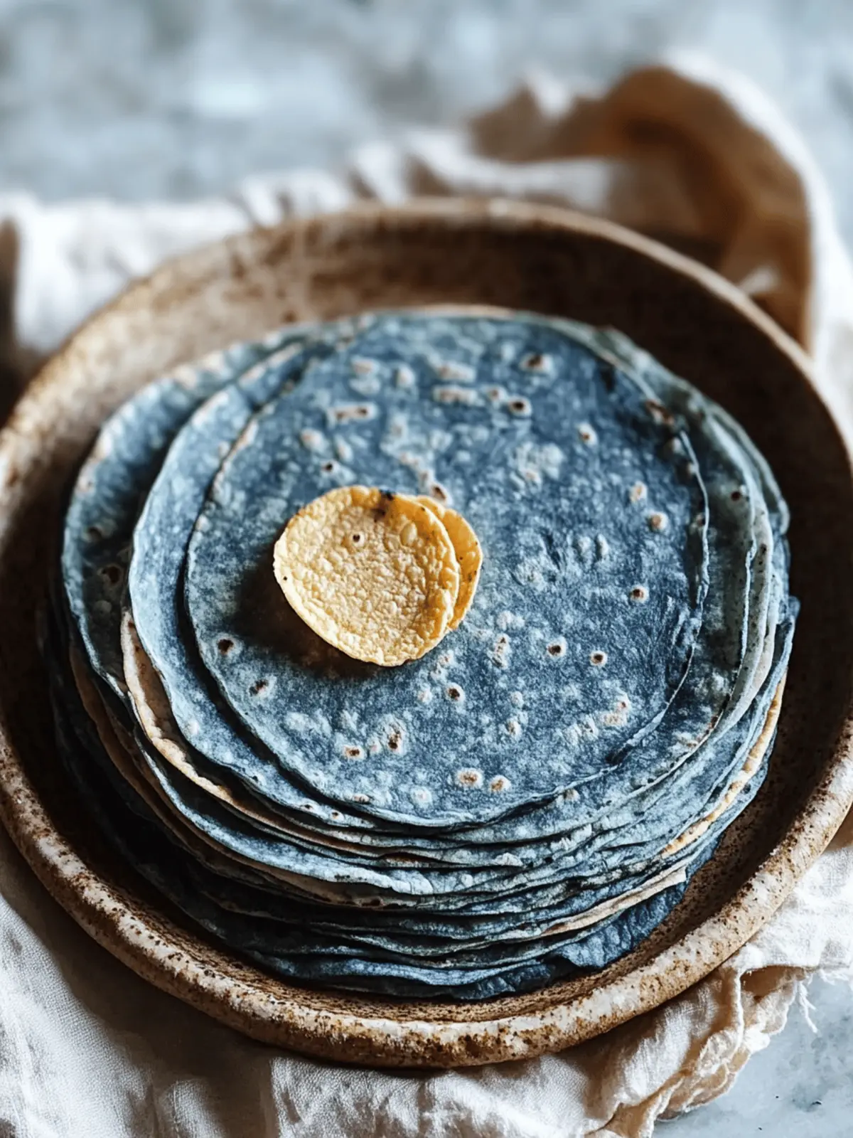 Blue Corn Tortillas