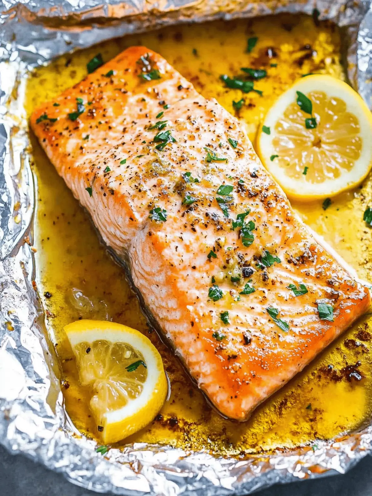 Sheet Pan Lemon Garlic Butter Salmon