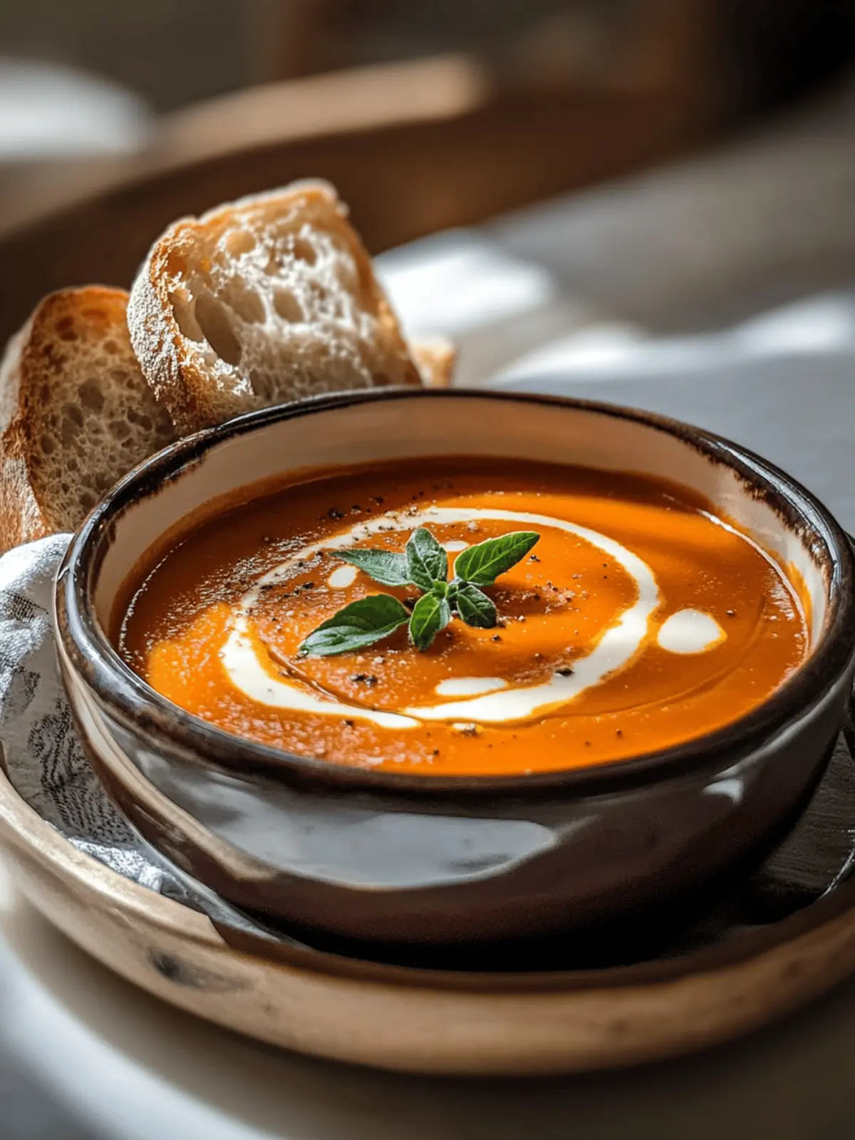 Roasted Red Pepper Gouda Soup