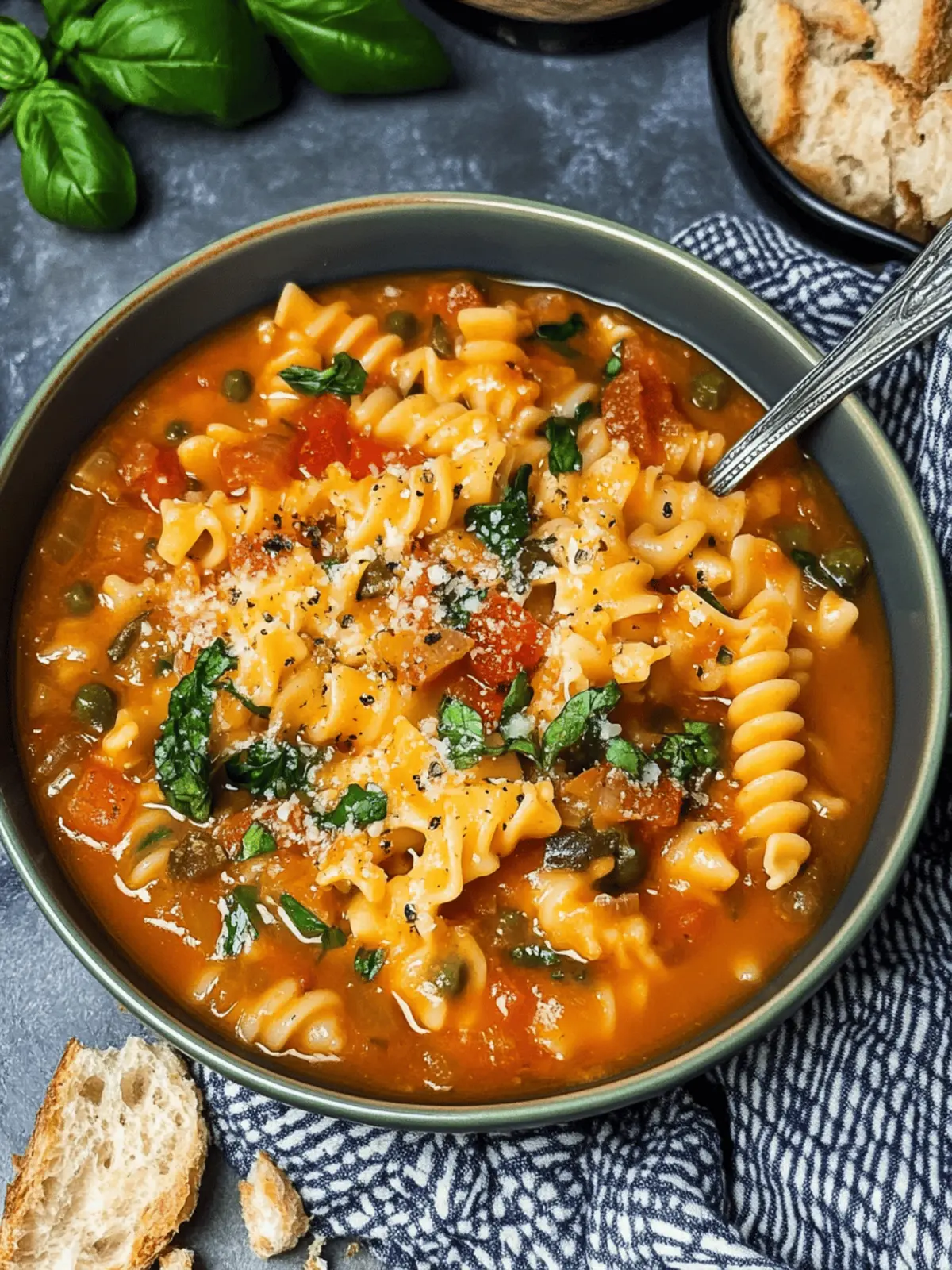 Vegan Lasagna Soup