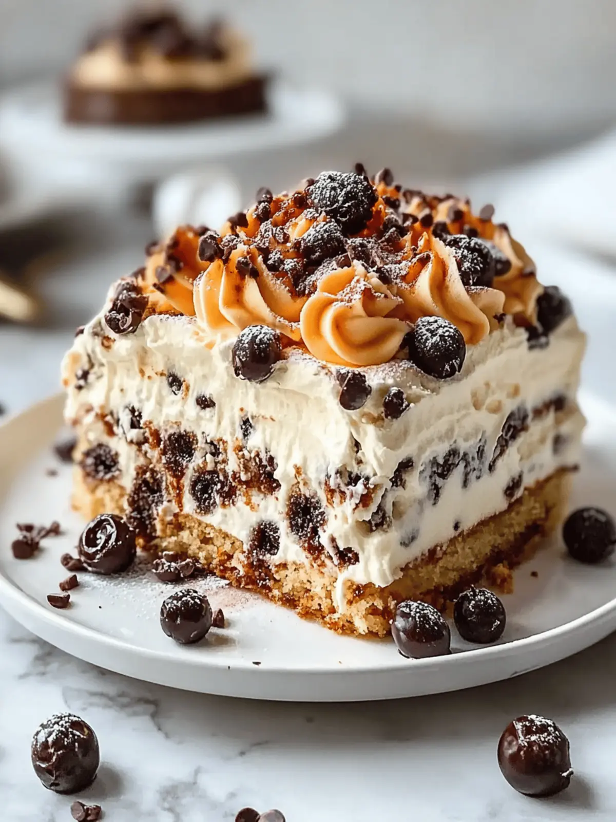Vegan Cannoli Cake