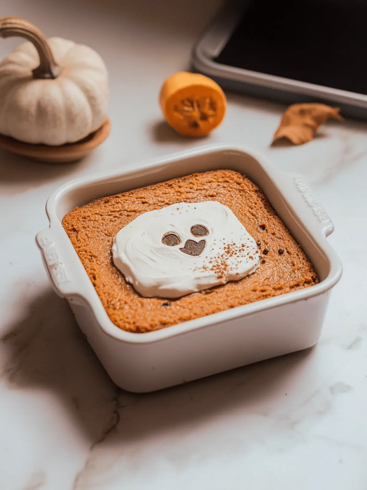 Pumpkin Protein Breakfast Cake