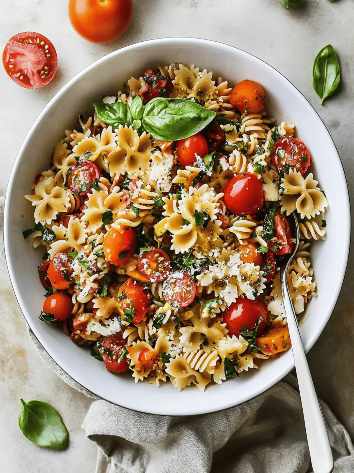 Bruschetta Pasta Salad