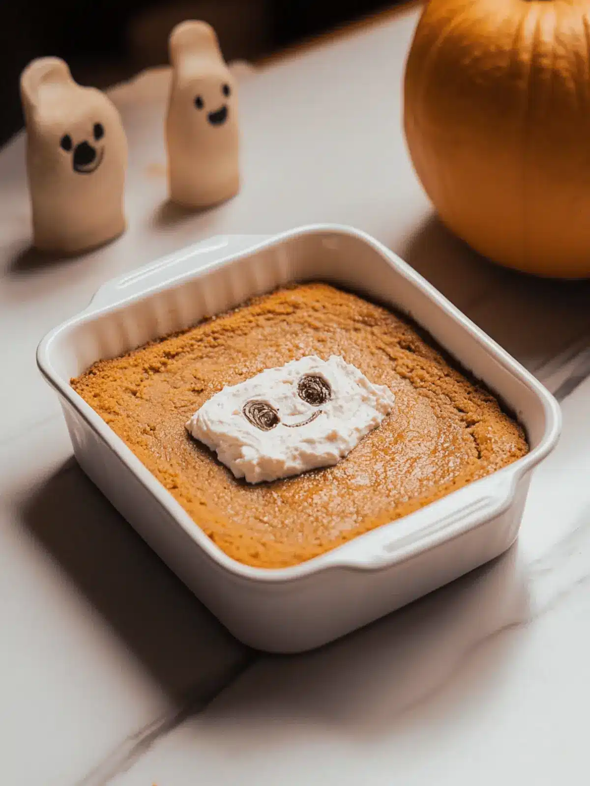 Pumpkin Protein Breakfast Cake