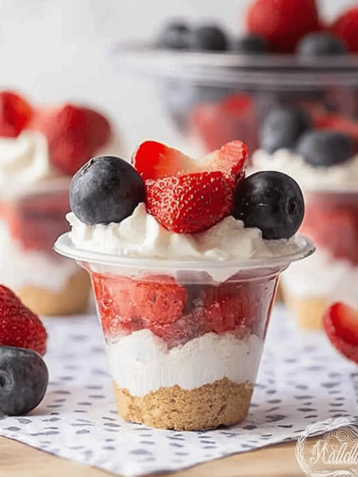 Mini Shortcake Cups