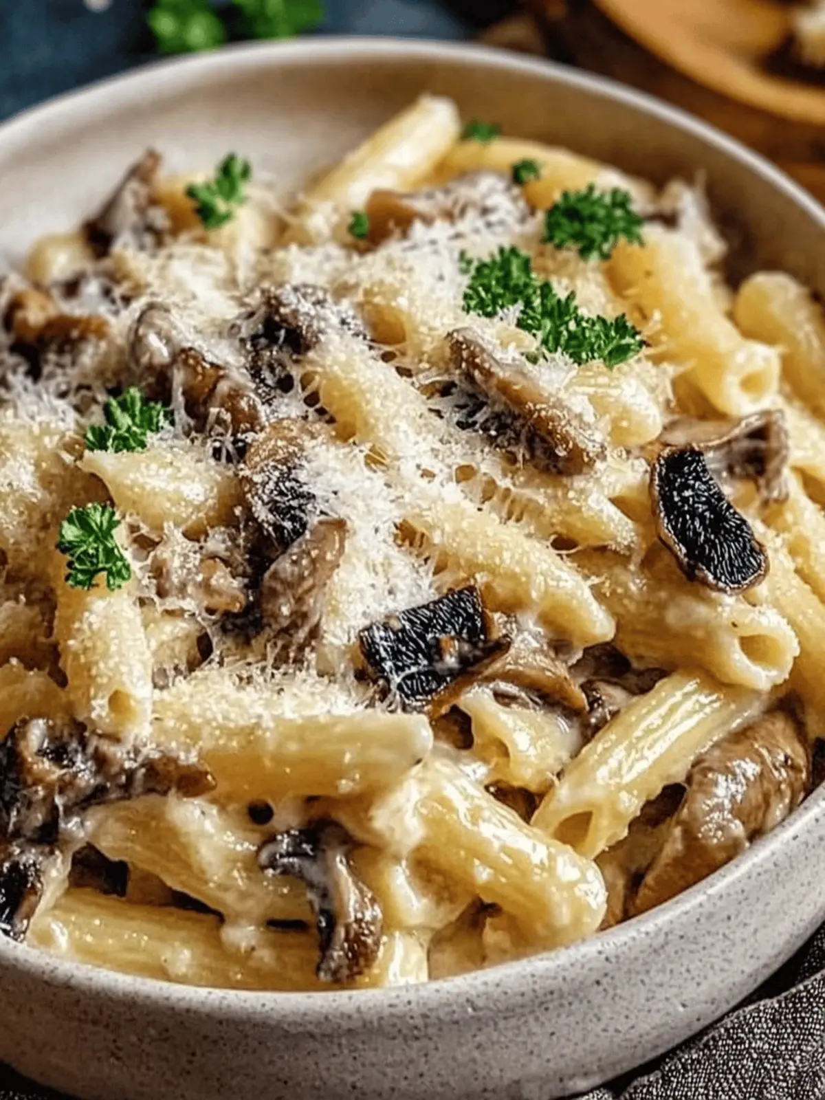 Morel Mushroom Pasta