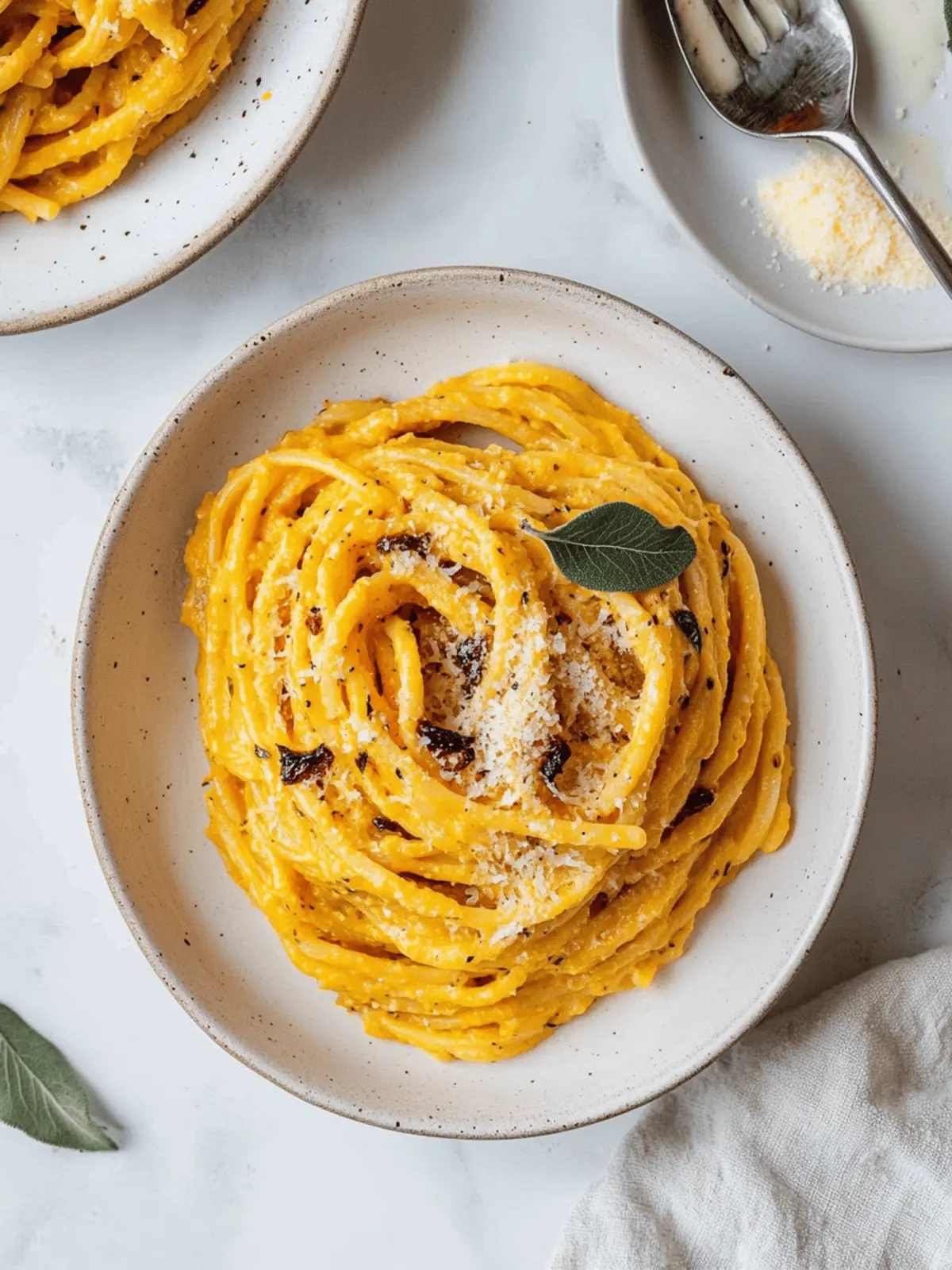 Pumpkin Ricotta Pasta