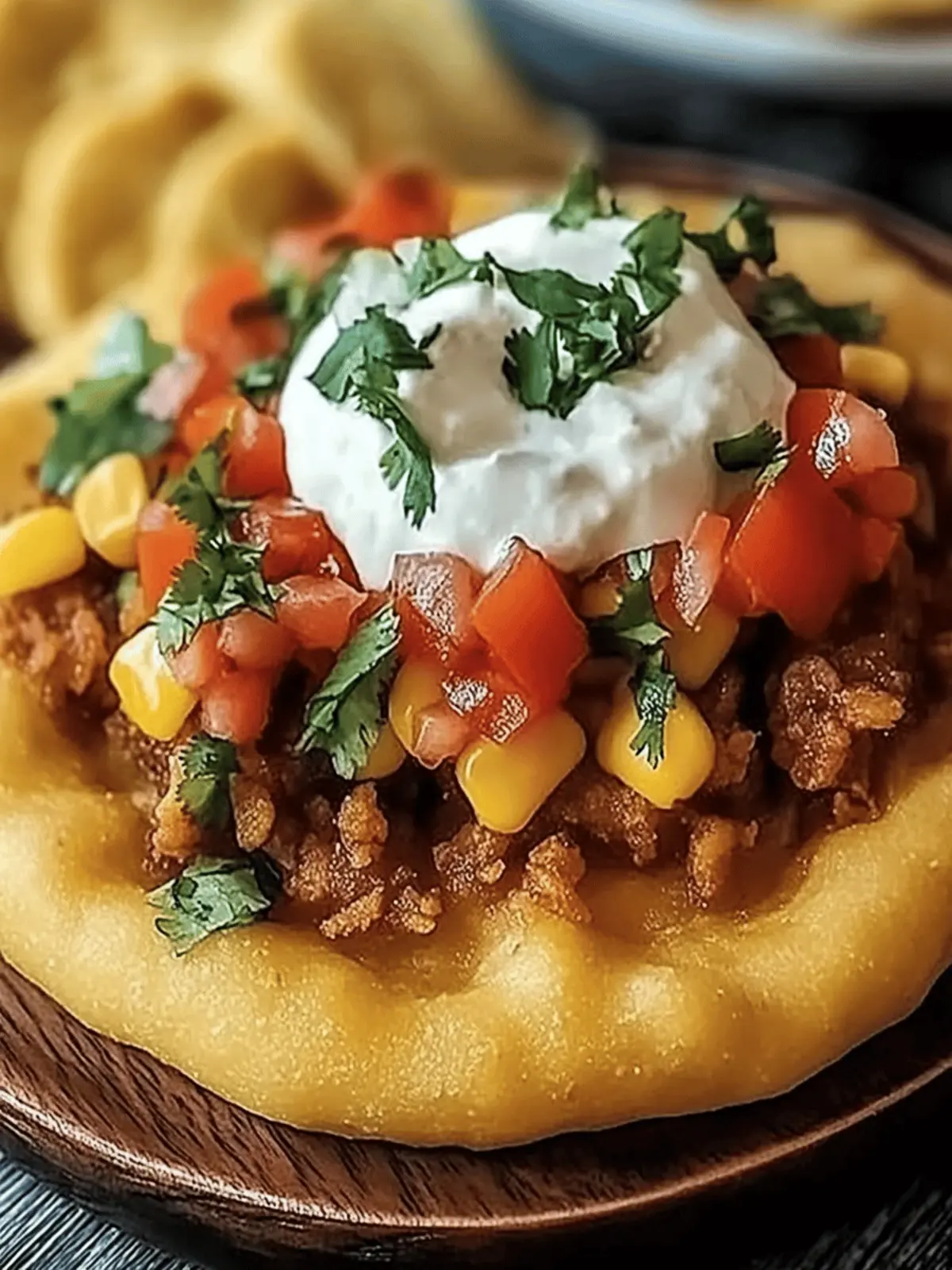 Navajo Taco Fry Bread