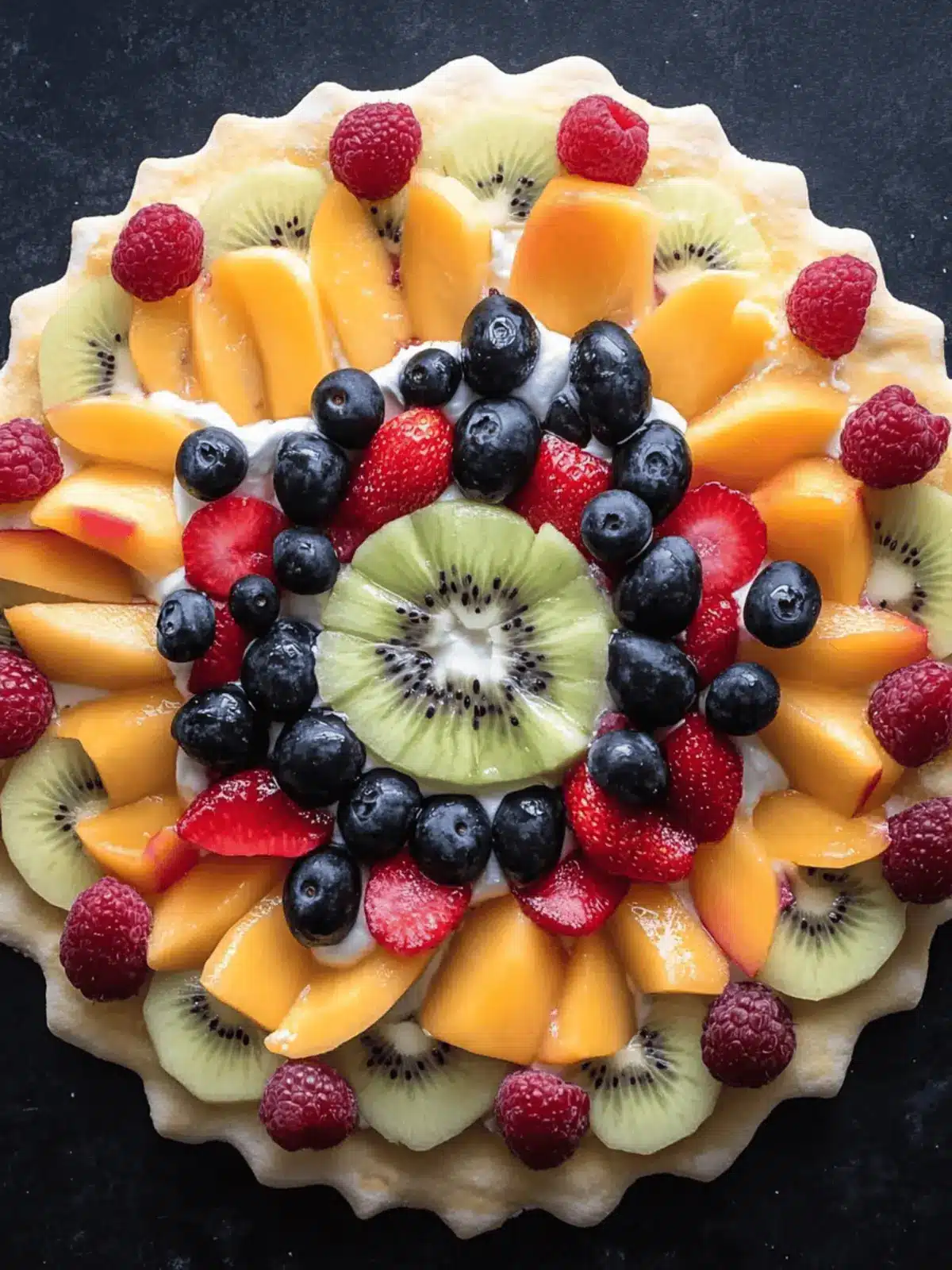 Fruit Pizza with Cream Cheese