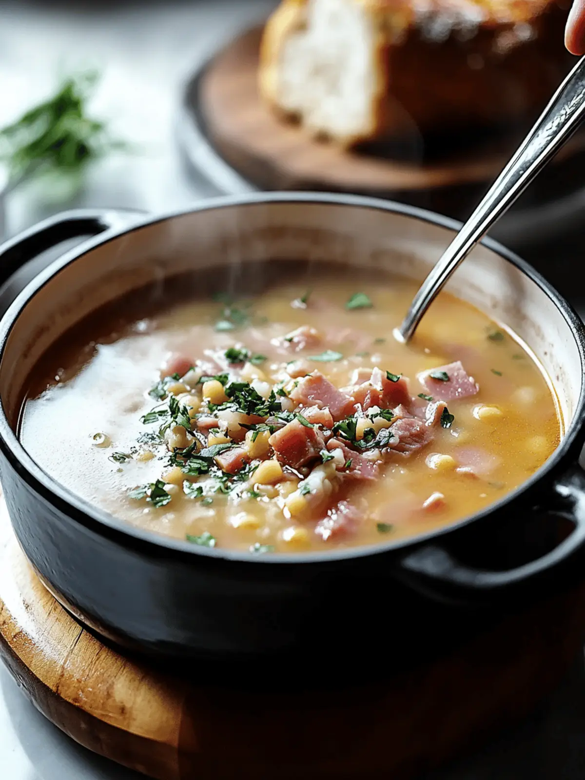 Miraculous Ham Soup