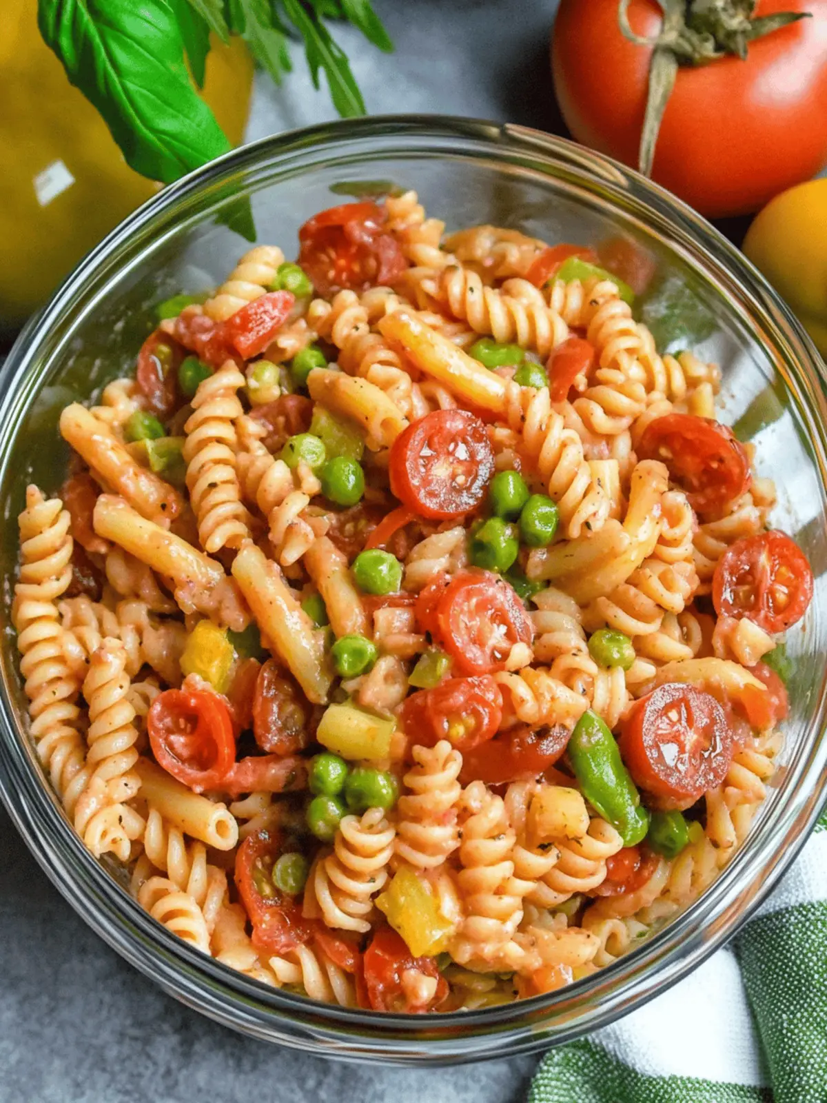 Bloody Mary Pasta Salad