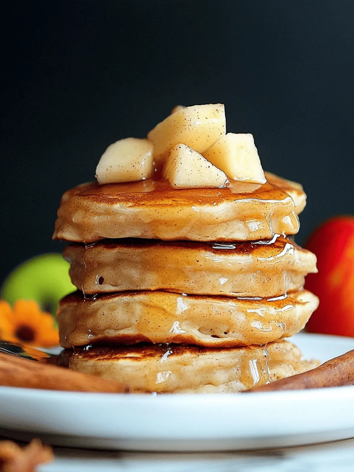Cinnamon Apple Pancakes