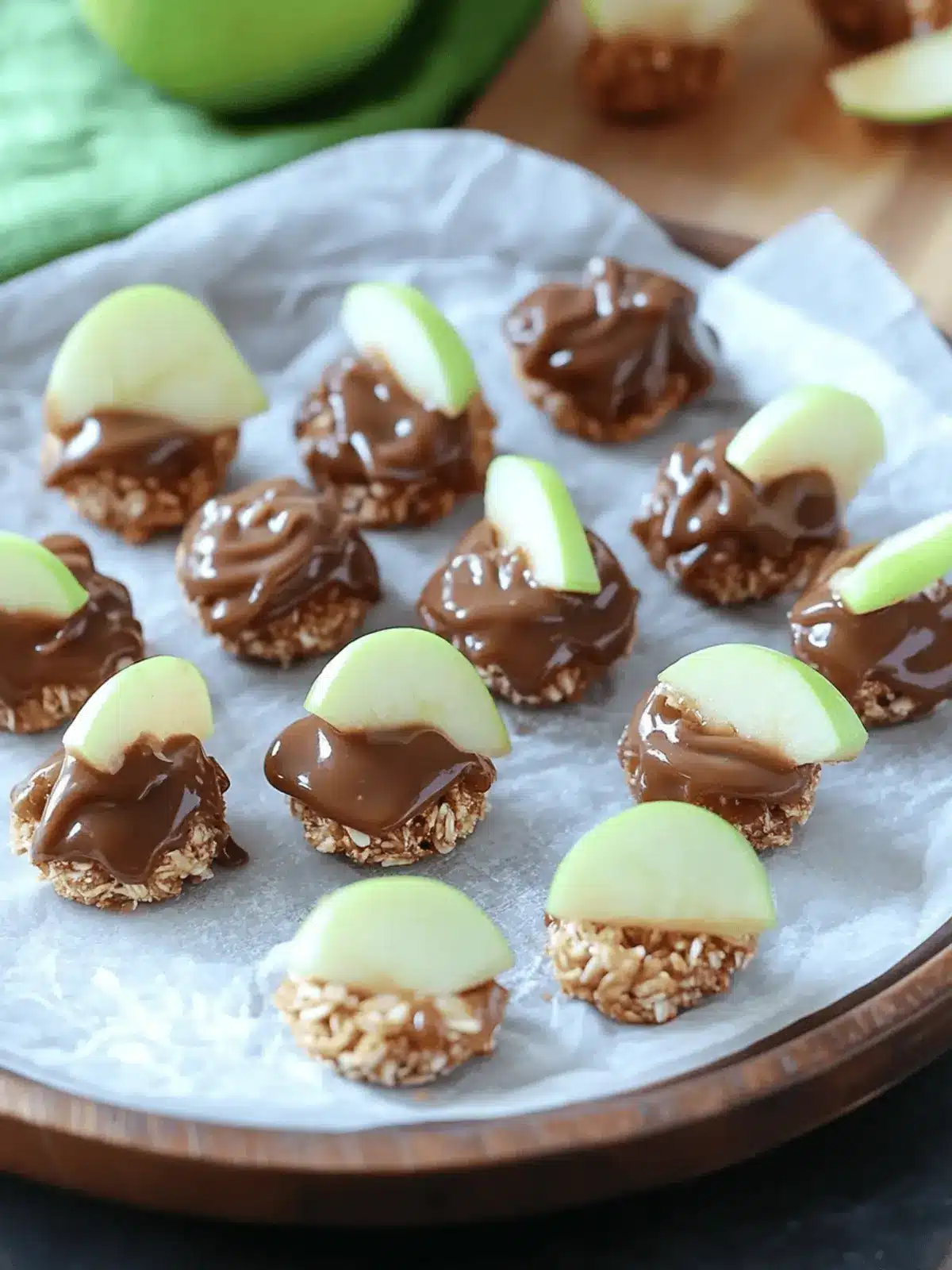 Caramel Apple Bites