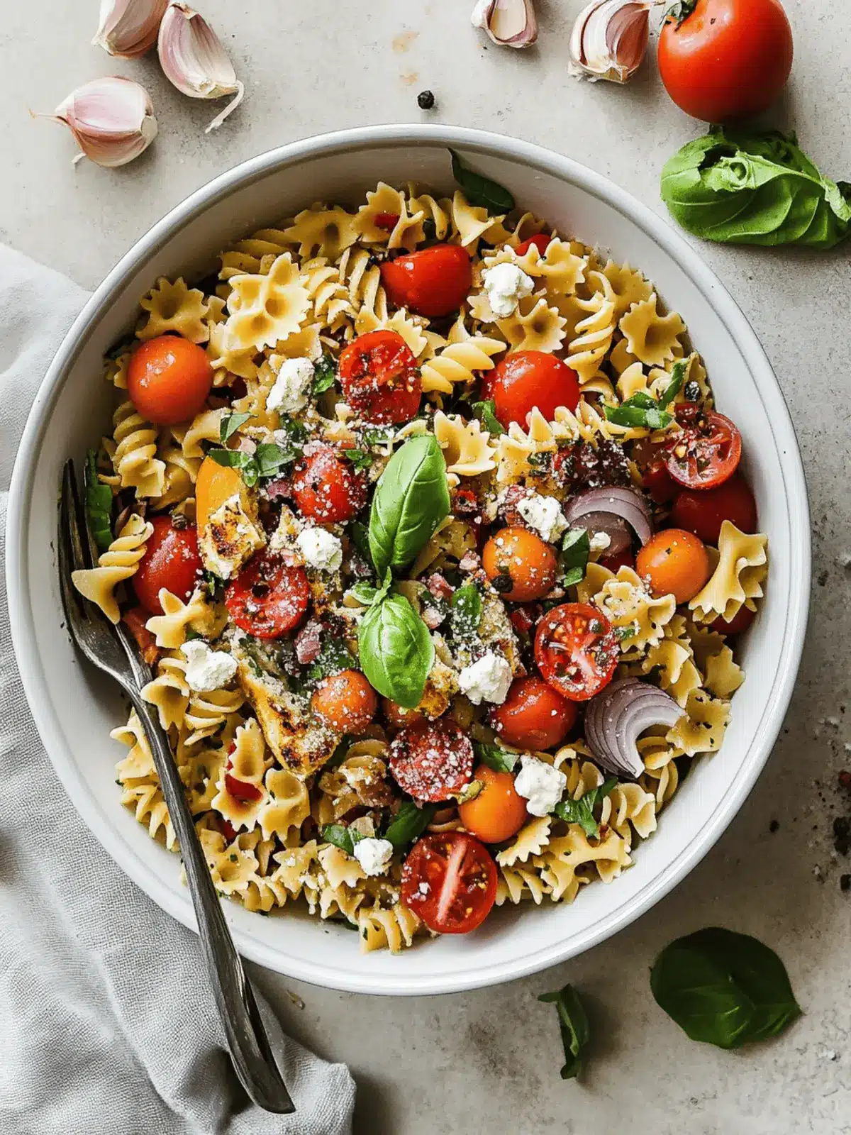 Bruschetta Pasta Salad