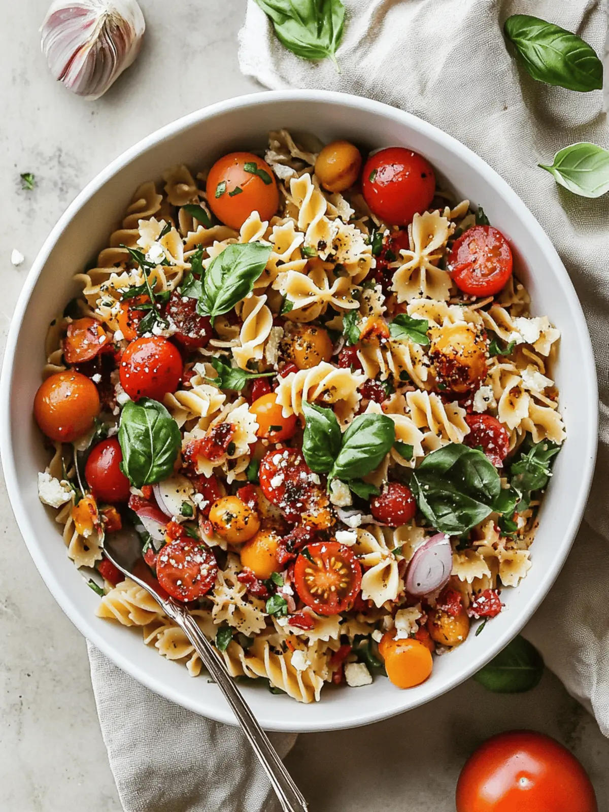 Bruschetta Pasta Salad