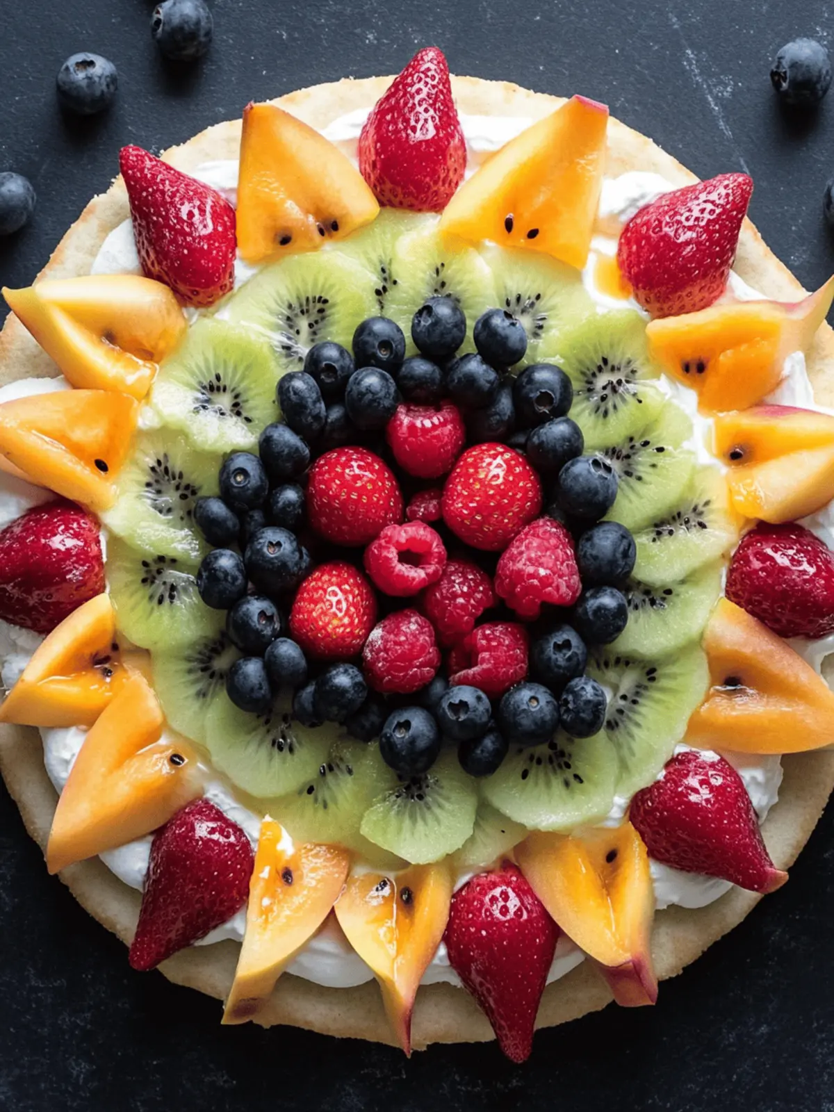 Fruit Pizza with Cream Cheese