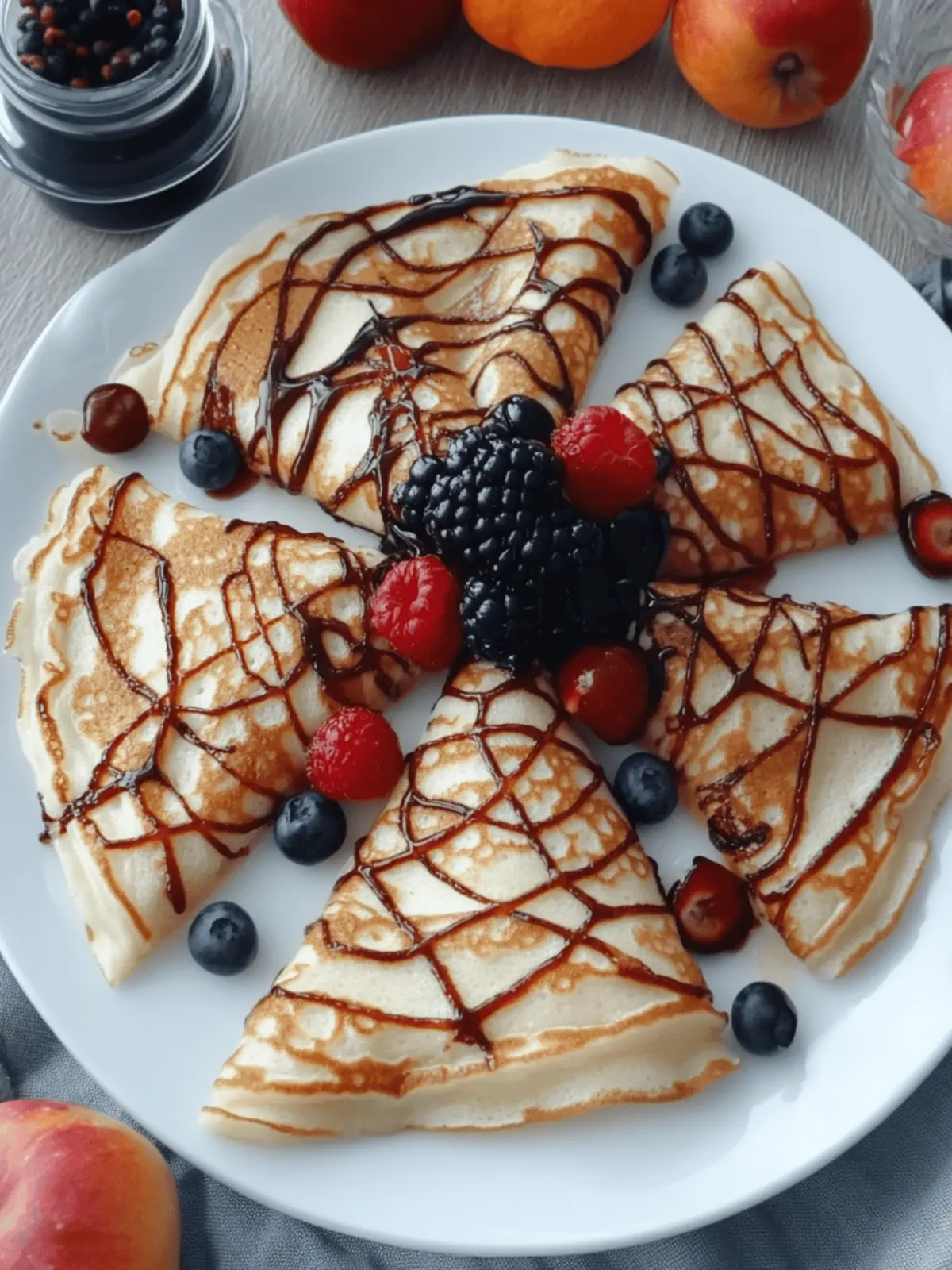 Spiderweb Crepes