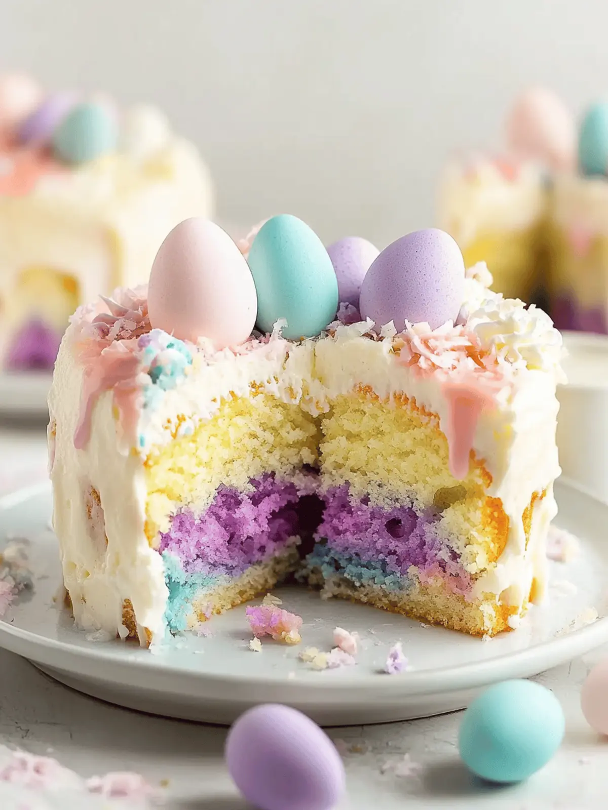 Easter Poke Cake