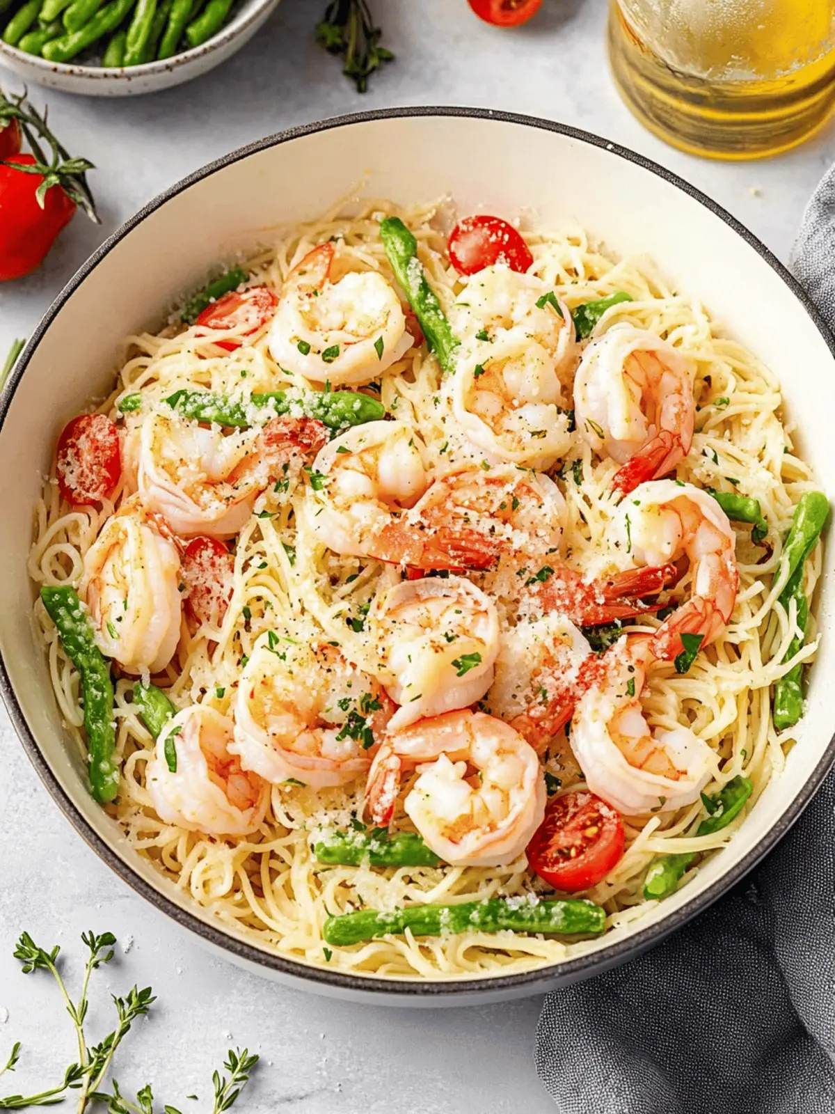 Olive Garden Shrimp Scampi