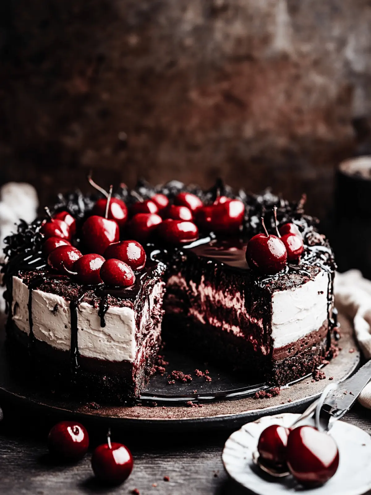 Black Forest Cheesecake