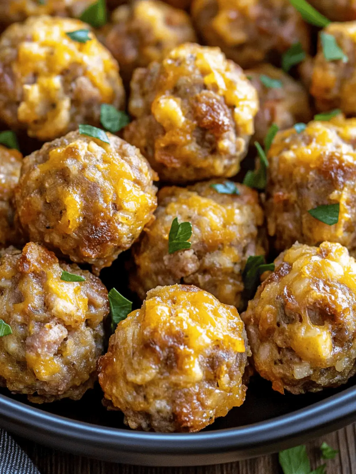 Sausage Stuffing Balls
