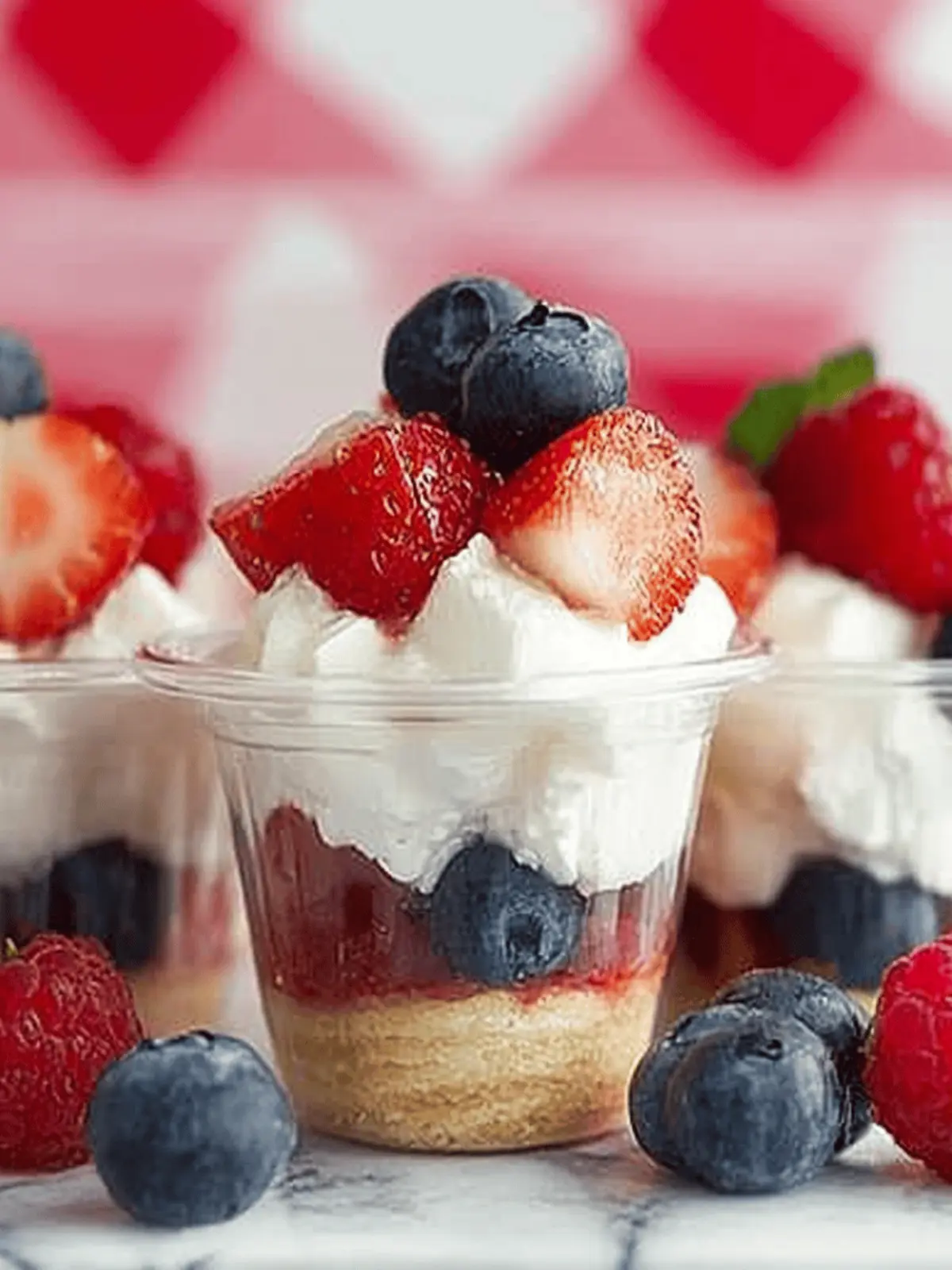 Mini Shortcake Cups