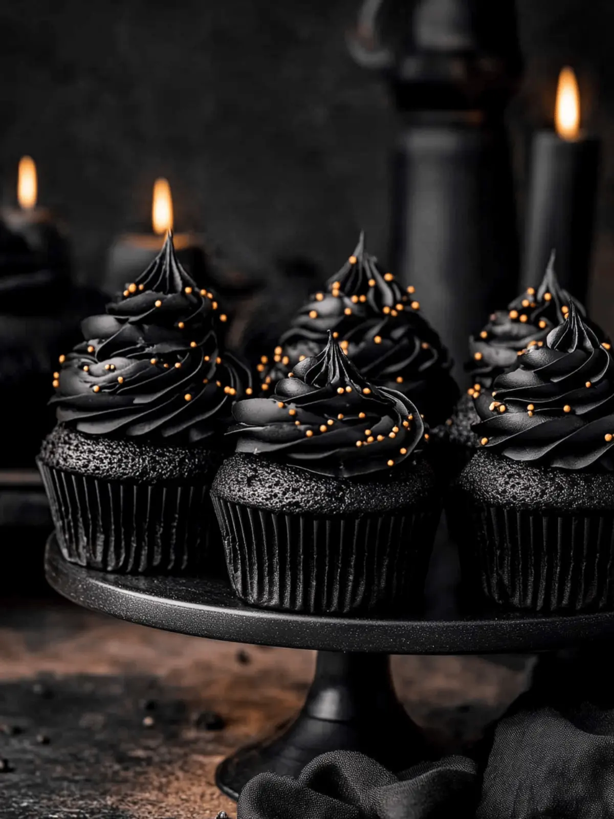 Black Velvet Cupcakes