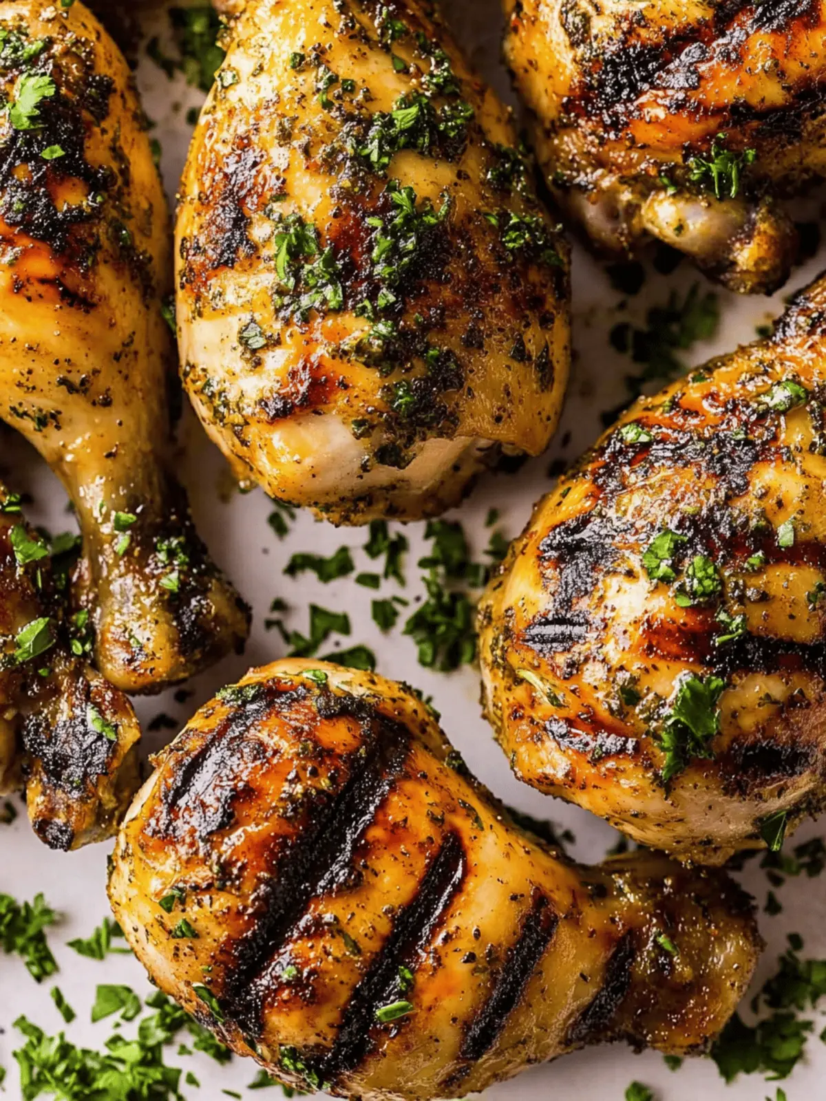 The Perfect Grilled Chicken Drumsticks