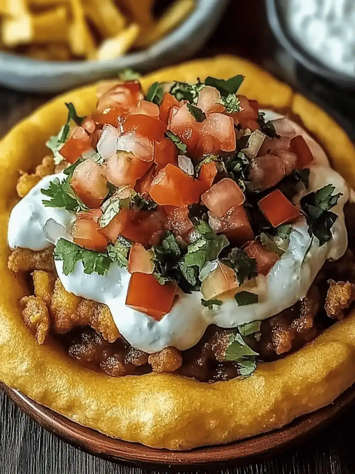 Navajo Taco Fry Bread