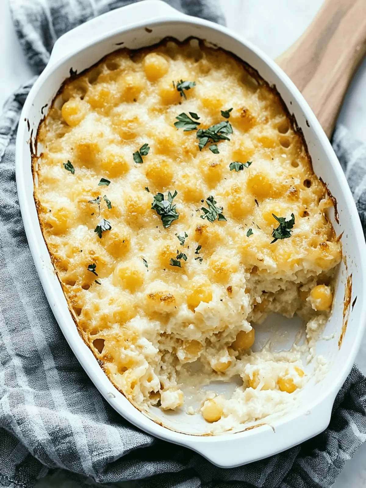 Cheesy Hominy Casserole
