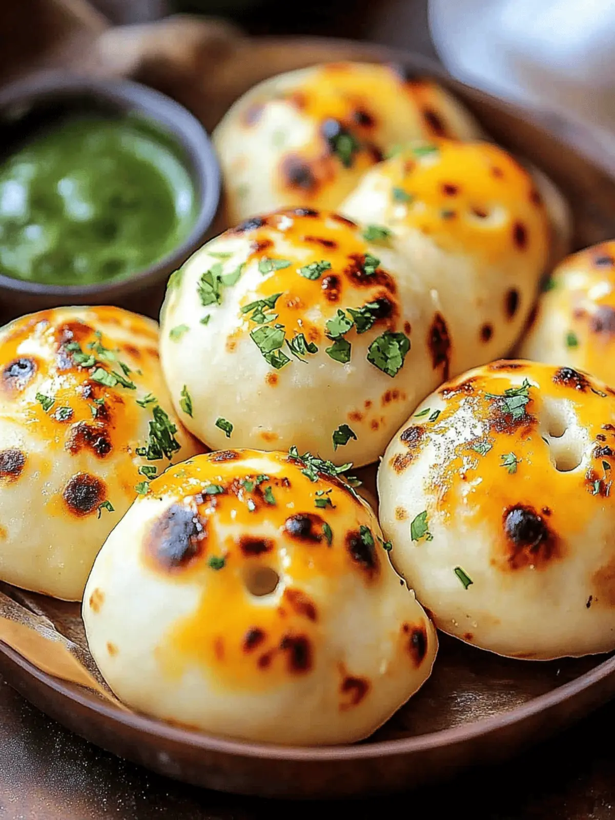 Cheesy Spiced Naan Bombs