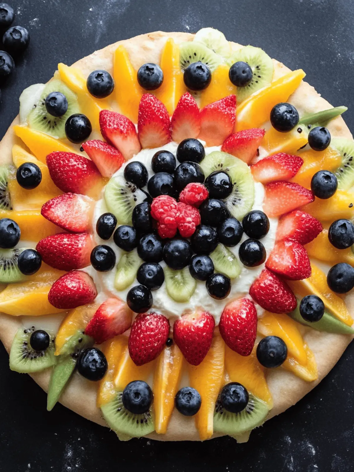 Fruit Pizza with Cream Cheese