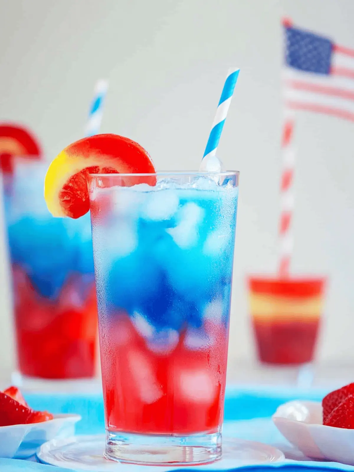 Red, White, and Blue Cocktail