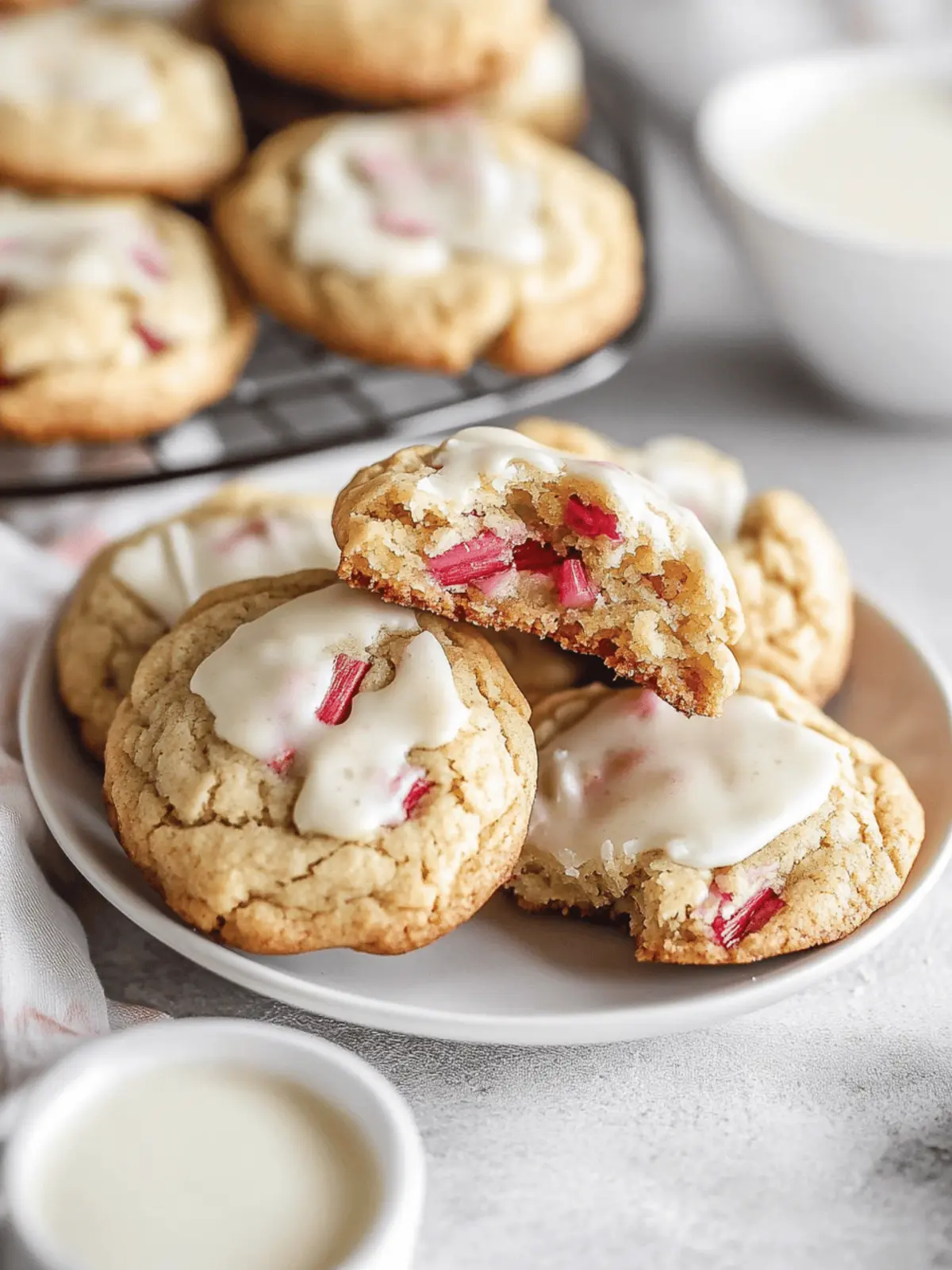 Rhubarb Cookies