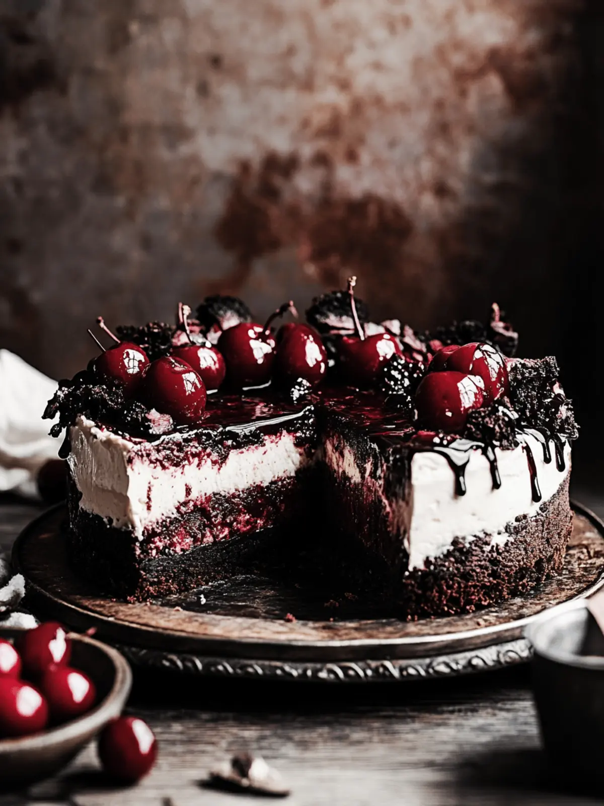 Black Forest Cheesecake