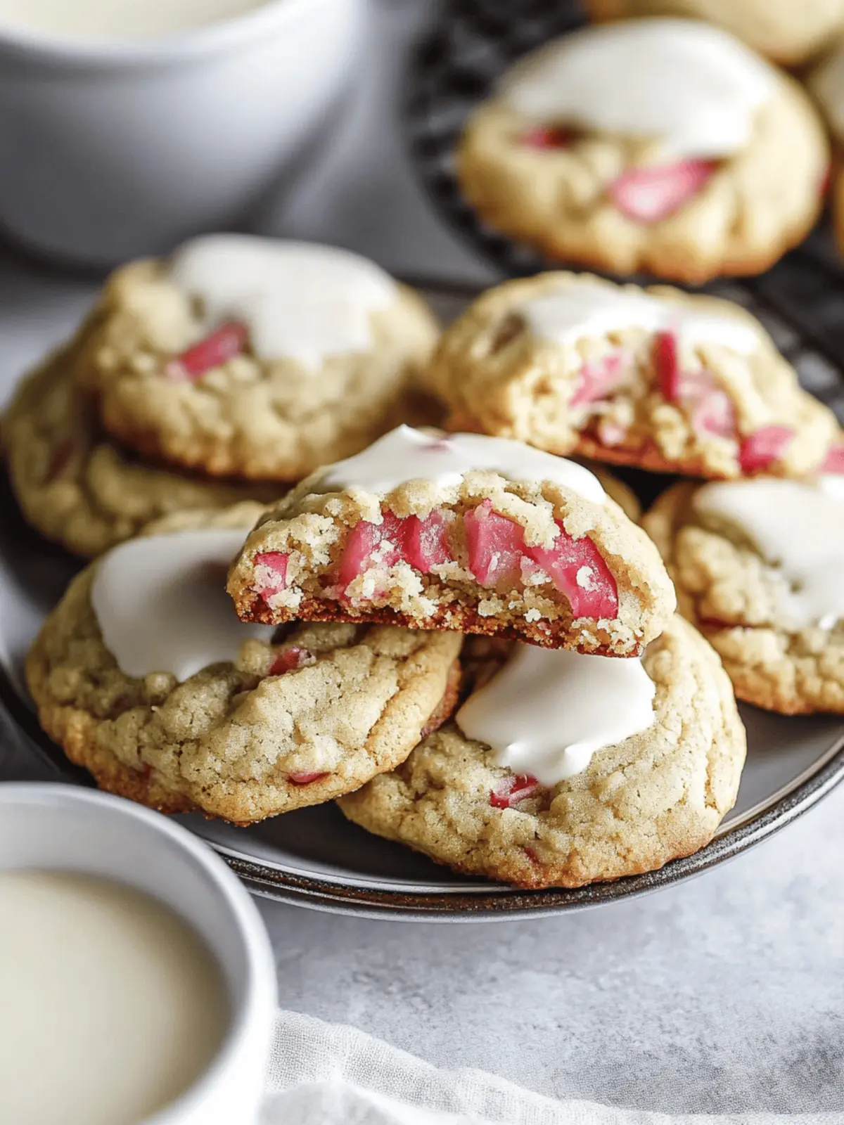 Rhubarb Cookies