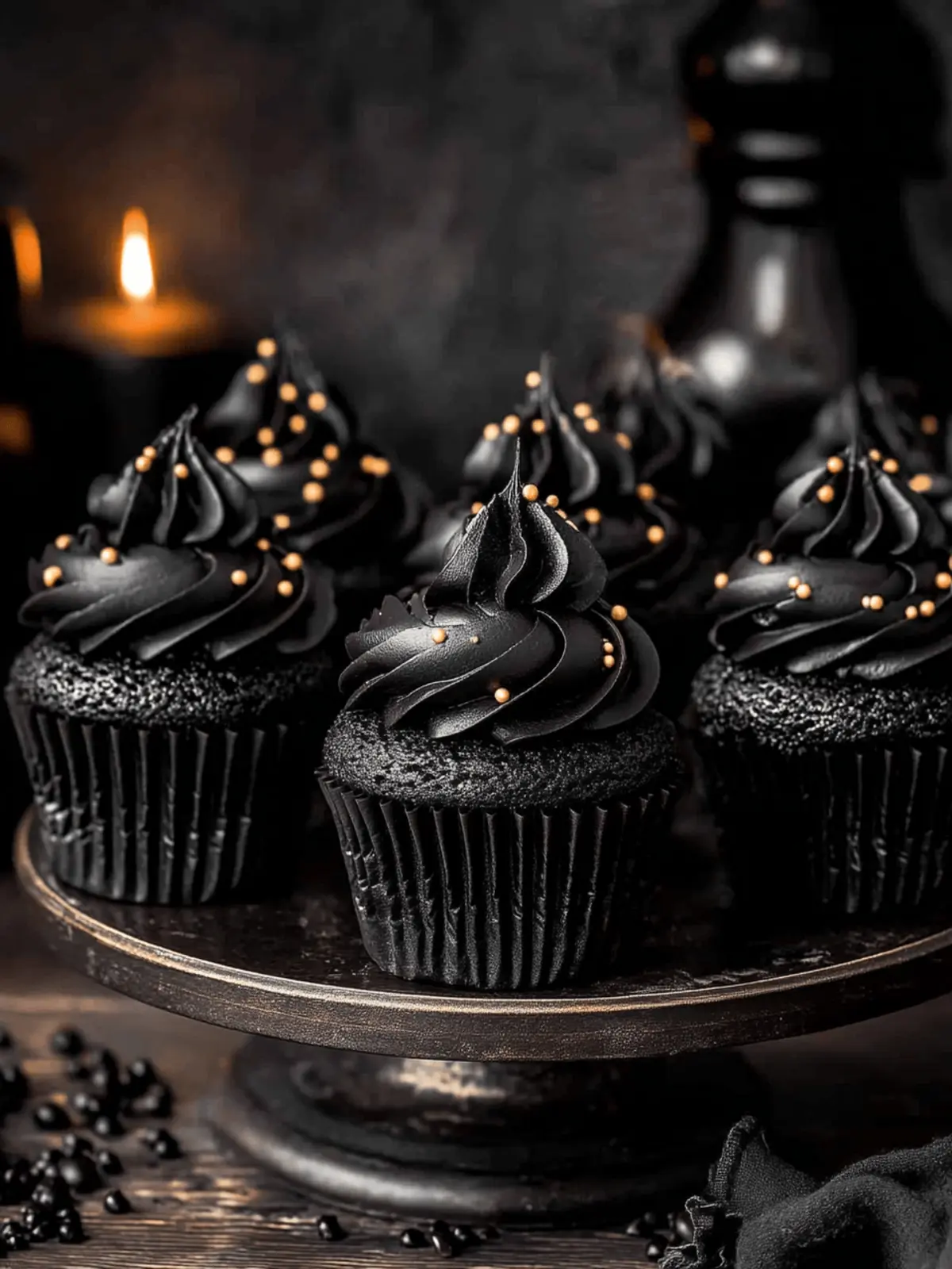 Black Velvet Cupcakes