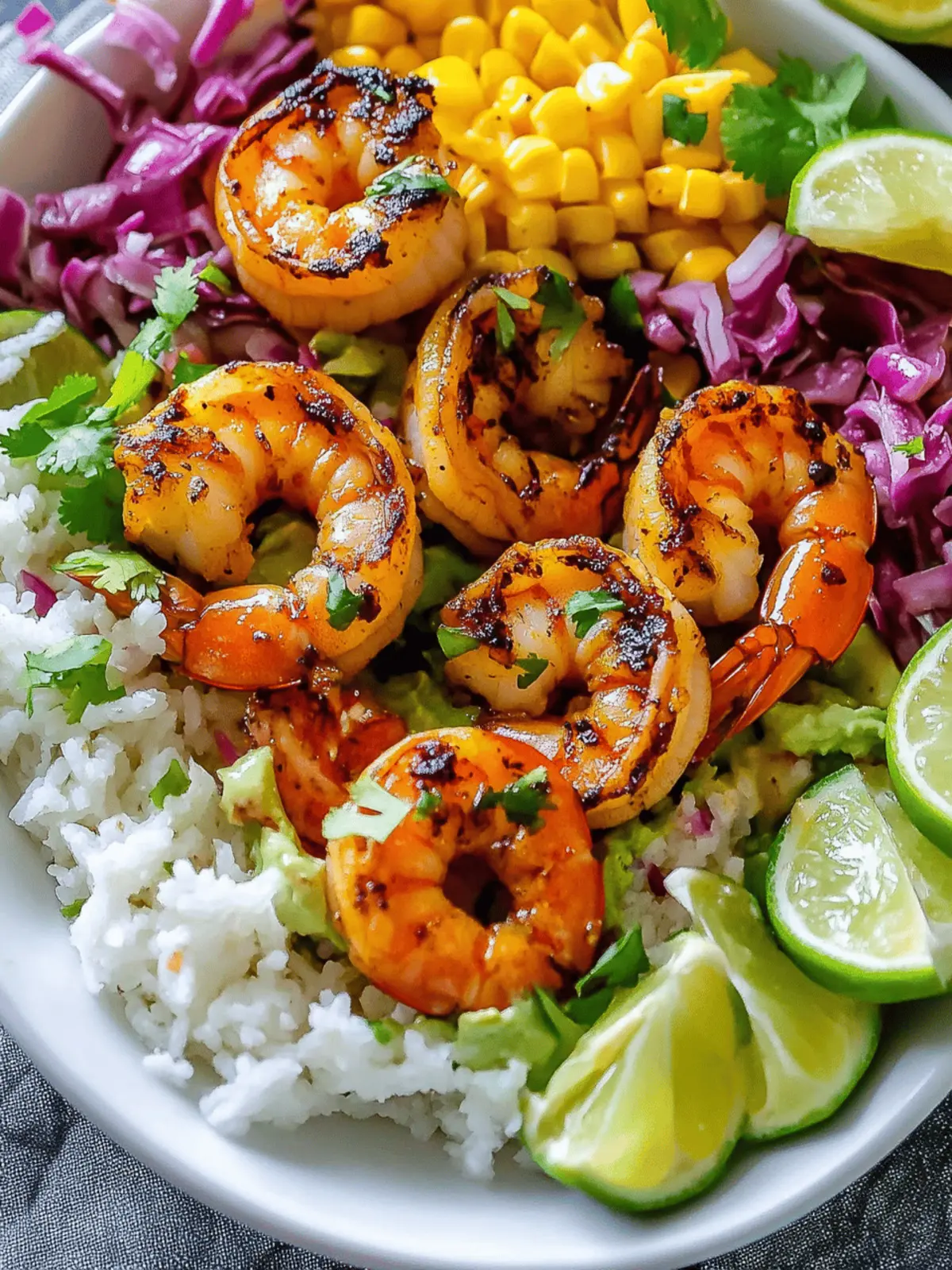 Hawaiian Shrimp Taco Bowl