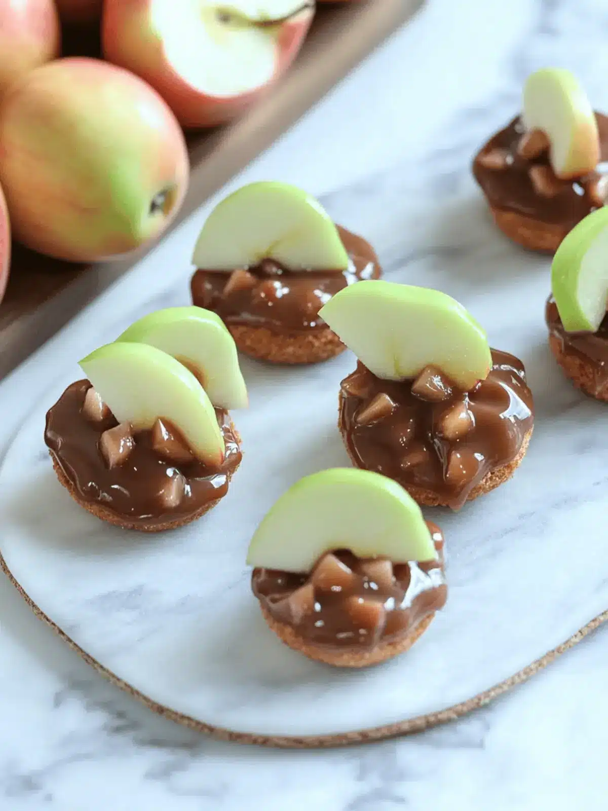 Caramel Apple Bites