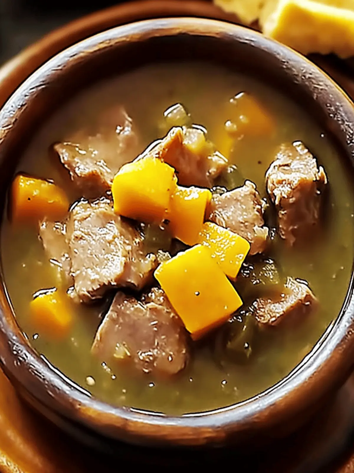 Hearty Pork & Green Chile Stew