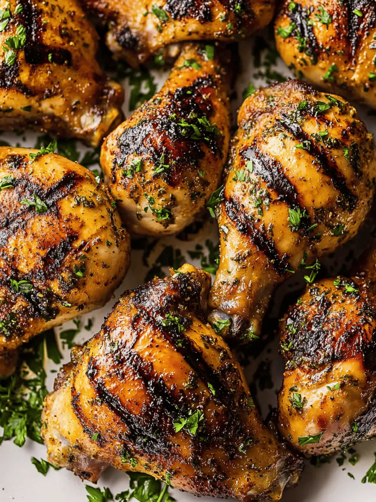 The Perfect Grilled Chicken Drumsticks