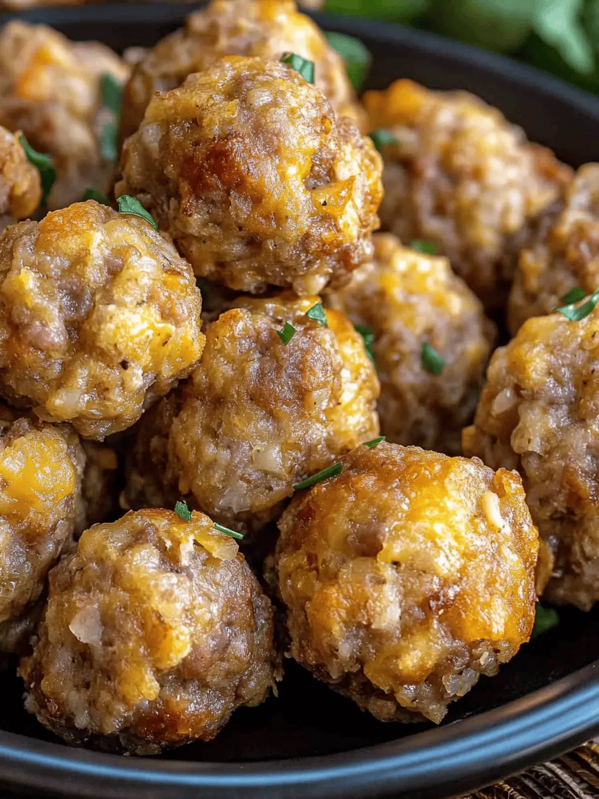 Sausage Stuffing Balls