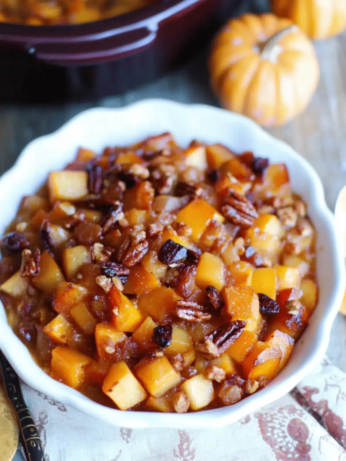 Butternut Squash Apple Bake