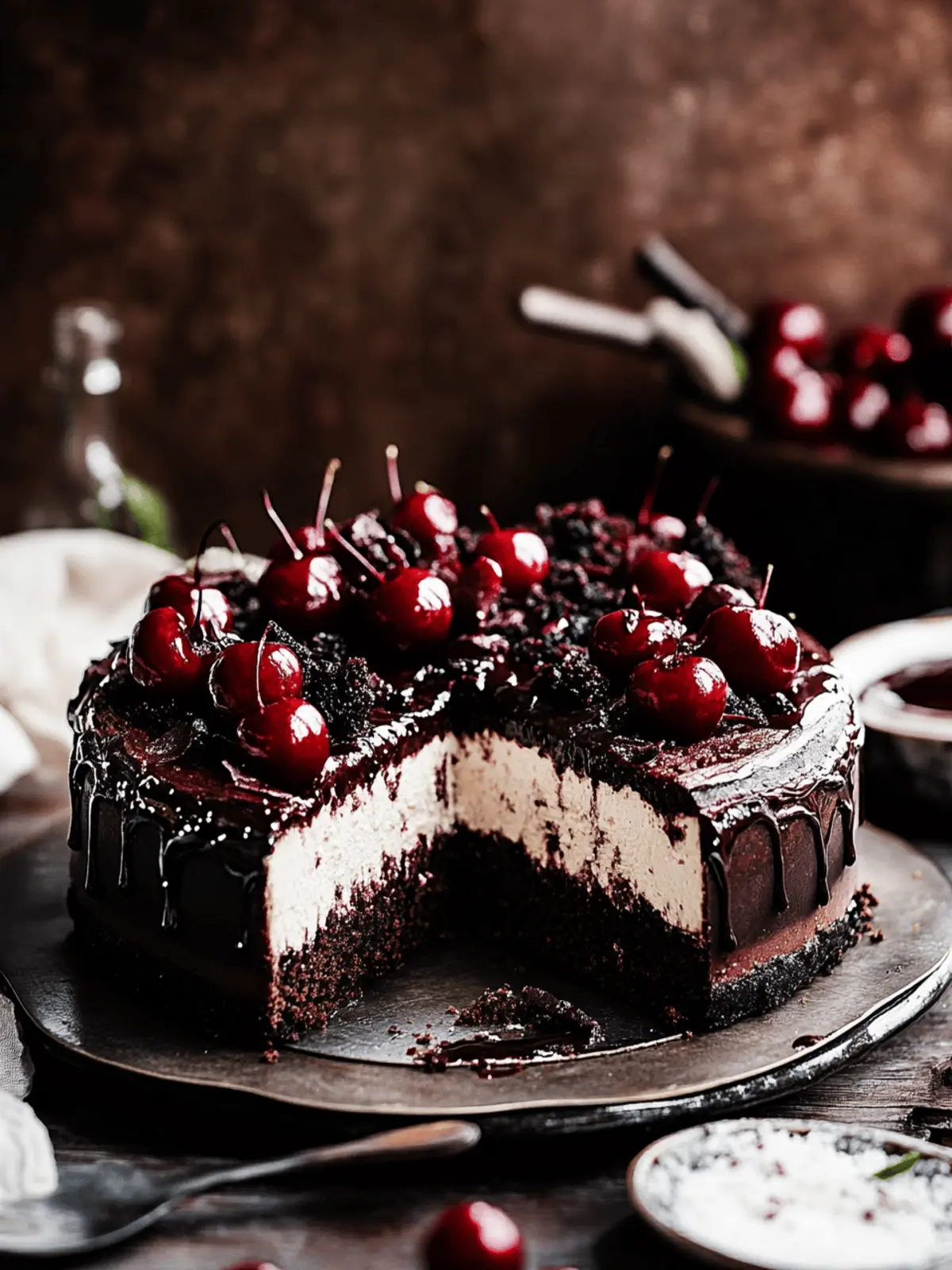 Black Forest Cheesecake