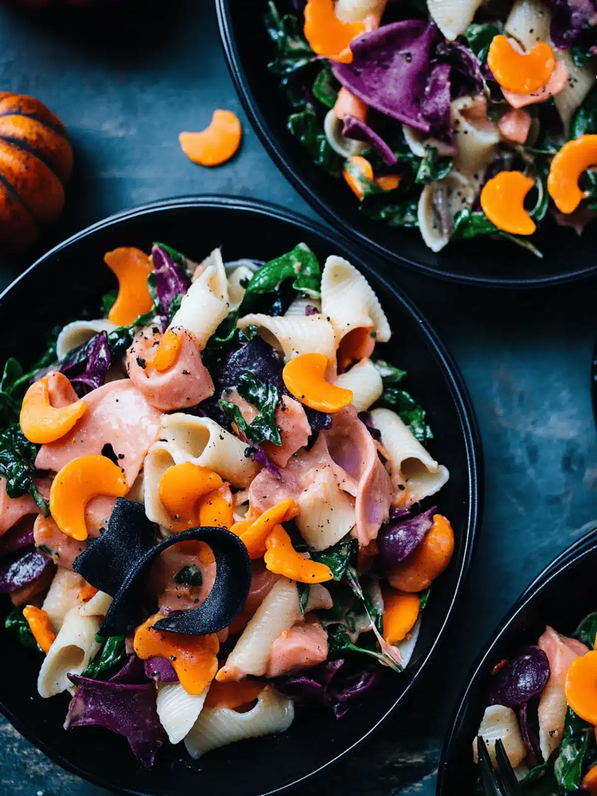 Halloween Pasta Salad