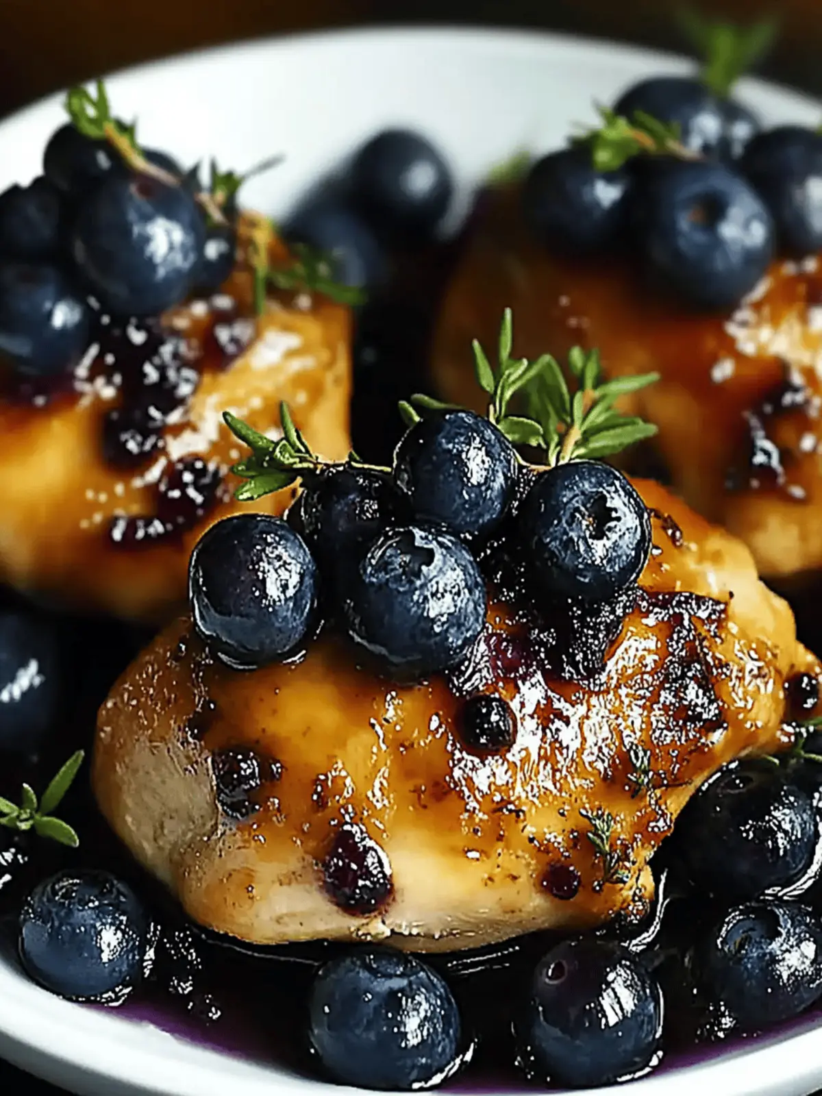 Blueberry Thyme Chicken