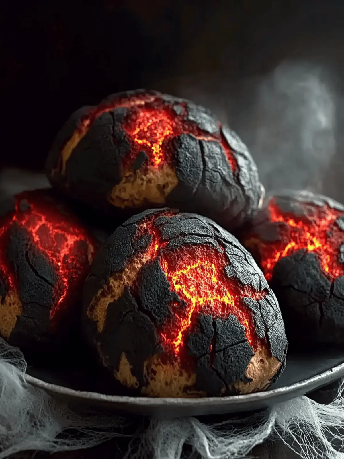 Halloween Brimstone Bread