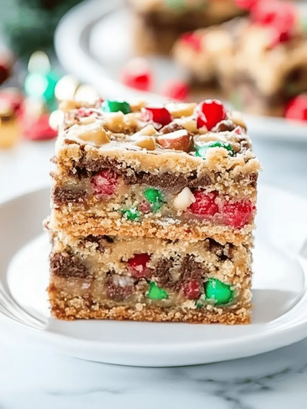 Christmas Magic Cookie Bars