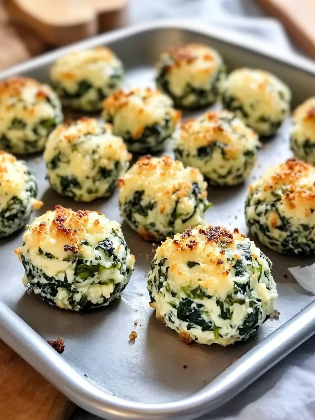 Spinach Ricotta Bites