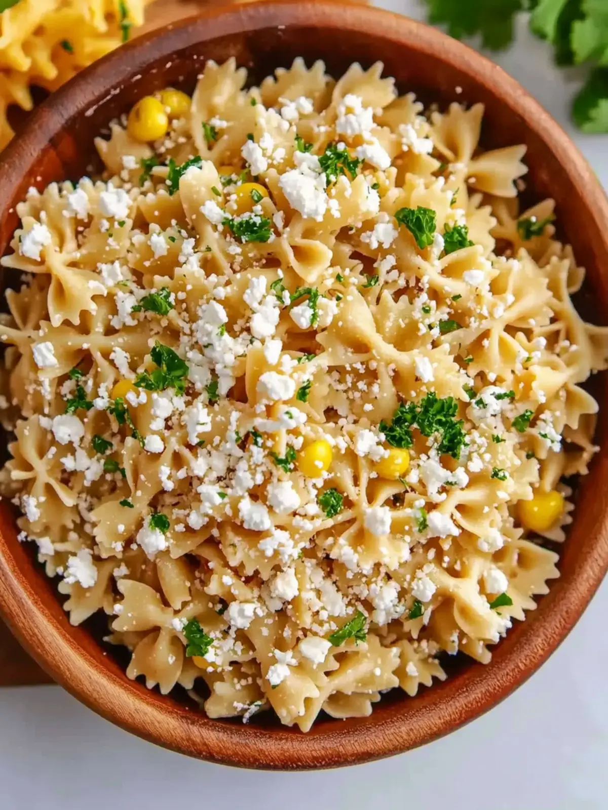 Spicy Elote Pasta Salad